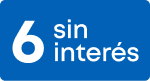 6 installments without interest